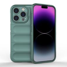  iPhone 15 Pro Skal Magic Shield M&ouml;rk Gr&ouml;n - Teknikhallen.se