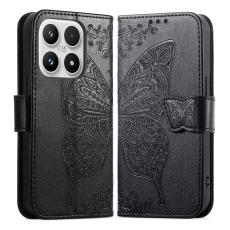  Xiaomi 17 Fodral L&auml;der Fj&auml;ril Svart - Teknikhallen.se