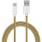 Smartline Smartline 2m 3A USB-C Fuzzy Laddningskabel Sand - Teknikhallen.se