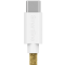 Smartline Smartline 2m 3A USB-C Fuzzy Laddningskabel Sand - Teknikhallen.se