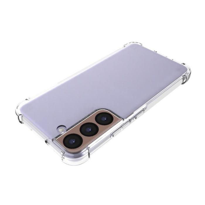Bild 3,  Samsung Galaxy S22 Skal Shockproof TPU Transparent - Teknikhallen.se