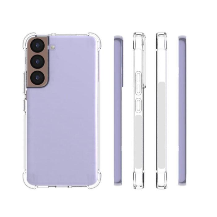 Bild 5,  Samsung Galaxy S22 Skal Shockproof TPU Transparent - Teknikhallen.se