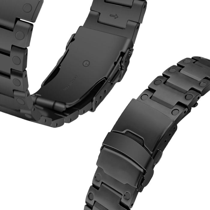 Bild 3,  Lyxigt Metallarmband Google Pixel Watch / Watch 2 Svart - Teknikhallen.se