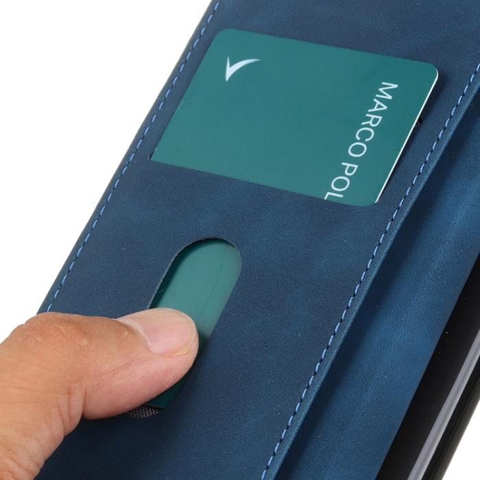 Bild 6, KHAZNEH KHAZNEH Samsung Galaxy A33 5G Fodral Retro Blå - Teknikhallen.se