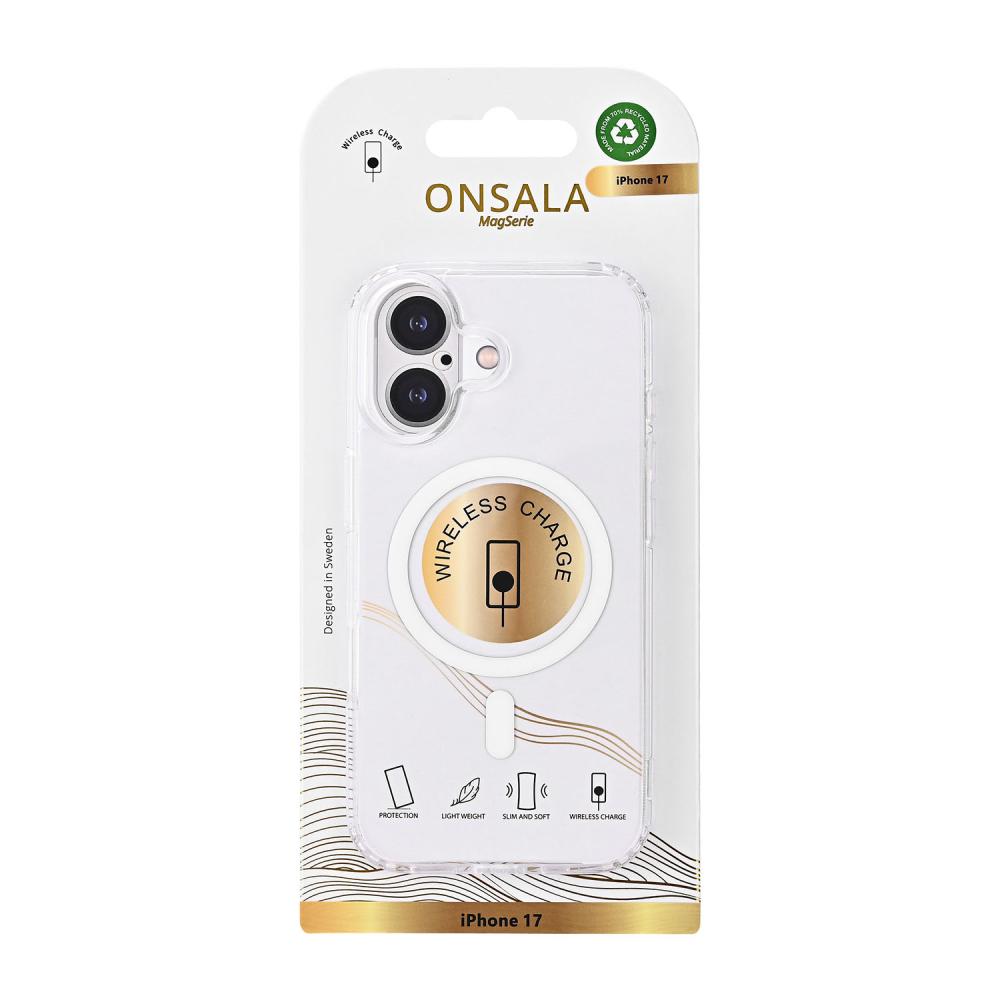 Onsala Onsala iPhone 17 Skal MagSafe Transparent - Teknikhallen.se