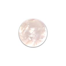 PopSockets PopSockets Avtagbart Grip med St&auml;llfunktion LUXE Acetate Pearl White - Teknikhallen.se