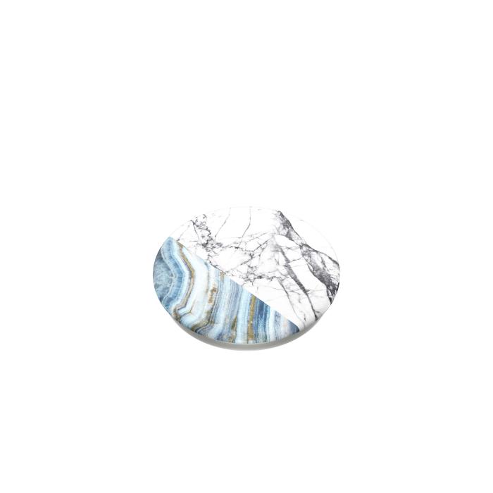 Bild 4, PopSockets PopSockets Avtagbart Grip med Ställfunktion Aegean Marble - Teknikhallen.se