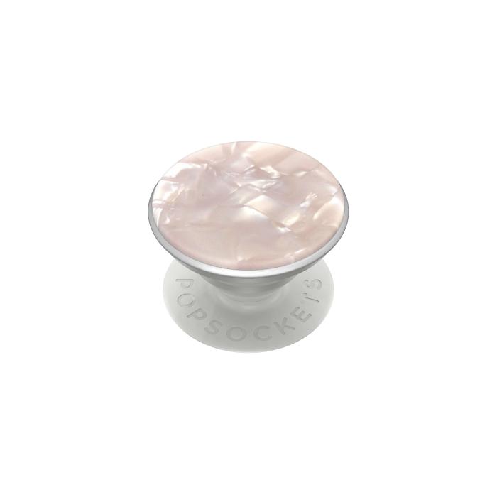 Bild 3, PopSockets PopSockets Avtagbart Grip med Ställfunktion LUXE Acetate Pearl White - Teknikhallen.se