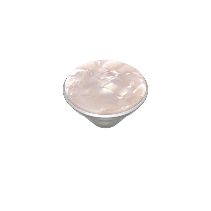Bild 5, PopSockets PopSockets Avtagbart Grip med Ställfunktion LUXE Acetate Pearl White - Teknikhallen.se