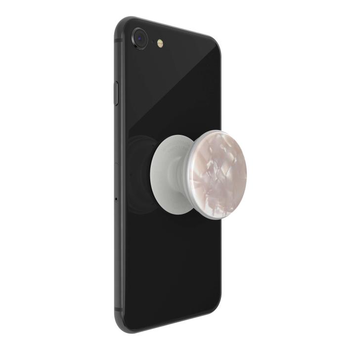 Bild 7, PopSockets PopSockets Avtagbart Grip med Ställfunktion LUXE Acetate Pearl White - Teknikhallen.se