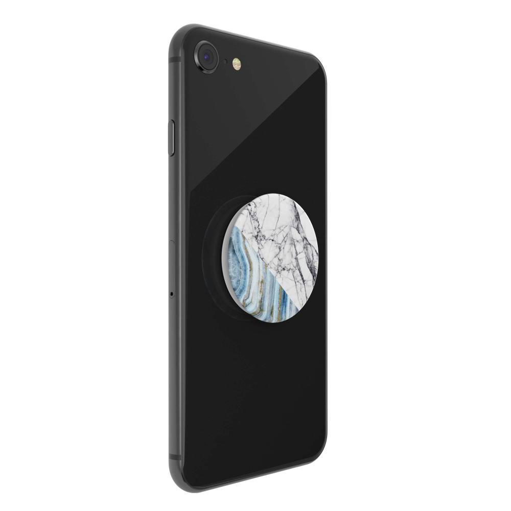 PopSockets PopSockets Avtagbart Grip med Ställfunktion Aegean Marble - Teknikhallen.se