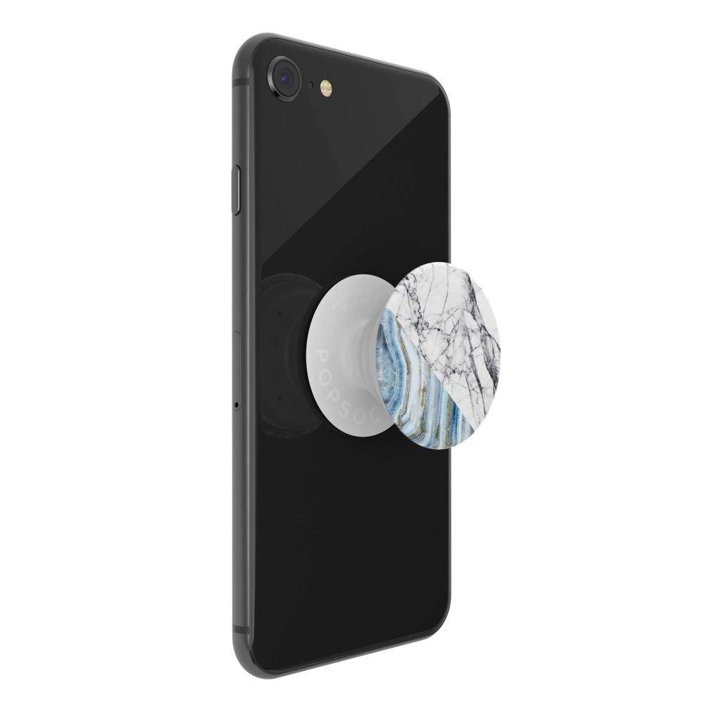 PopSockets PopSockets Avtagbart Grip med Ställfunktion Aegean Marble - Teknikhallen.se