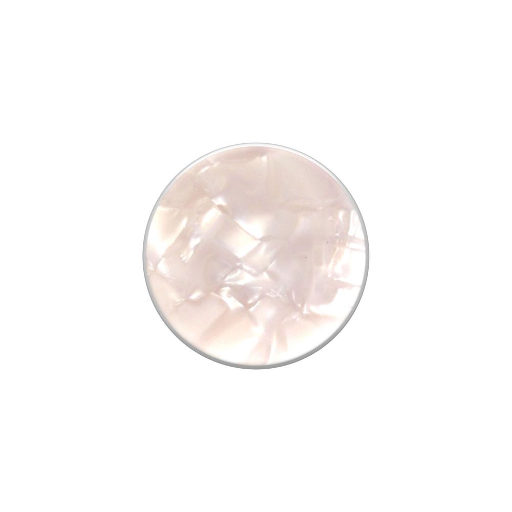 PopSockets PopSockets Avtagbart Grip med Ställfunktion LUXE Acetate Pearl White - Teknikhallen.se