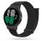 Tech-Protect Tech-Protect Galaxy Watch 4/5/5 Pro/6/7/FE Nylon Armband Svart - Teknikhallen.se