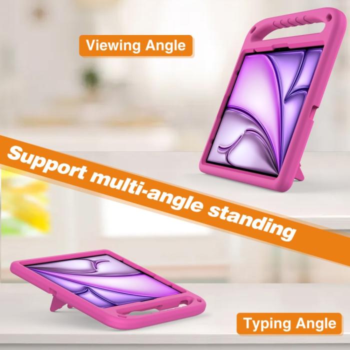 Bild 3,  iPad Pro 13 2026-2024/Air 13 2026-2024 Skal EVA Kickstand Rosa - Teknikhallen.se