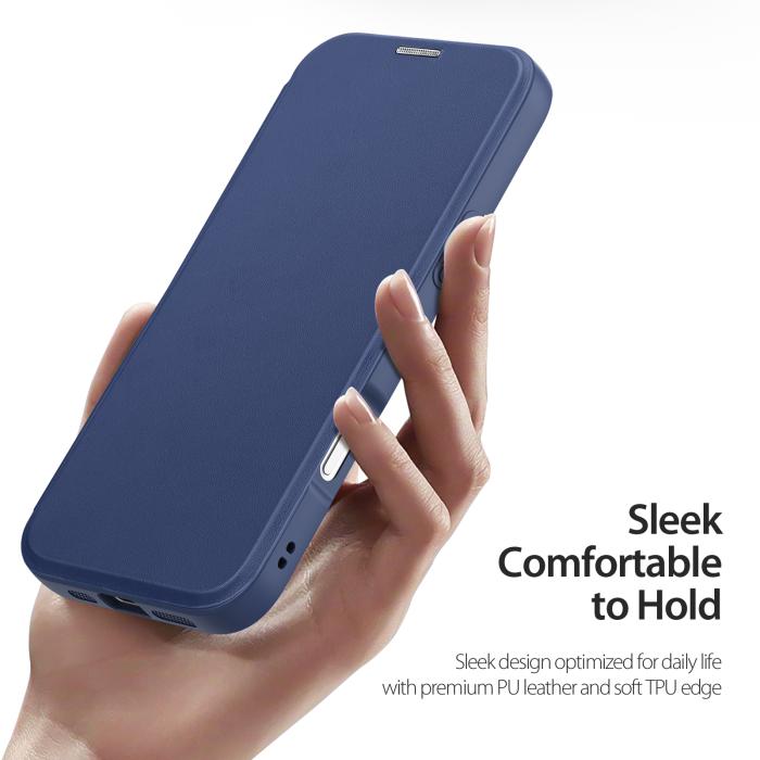 Bild 5, DUX DUCIS DUX DUCIS iPhone 17 Fodral MagSafe Skin X Pro Blå - Teknikhallen.se
