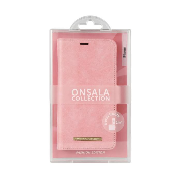 Bild 2, Onsala ONSALA iPhone 12 Mini 2in1 Magnet Fodral / Skal Dusty Pink - Teknikhallen.se