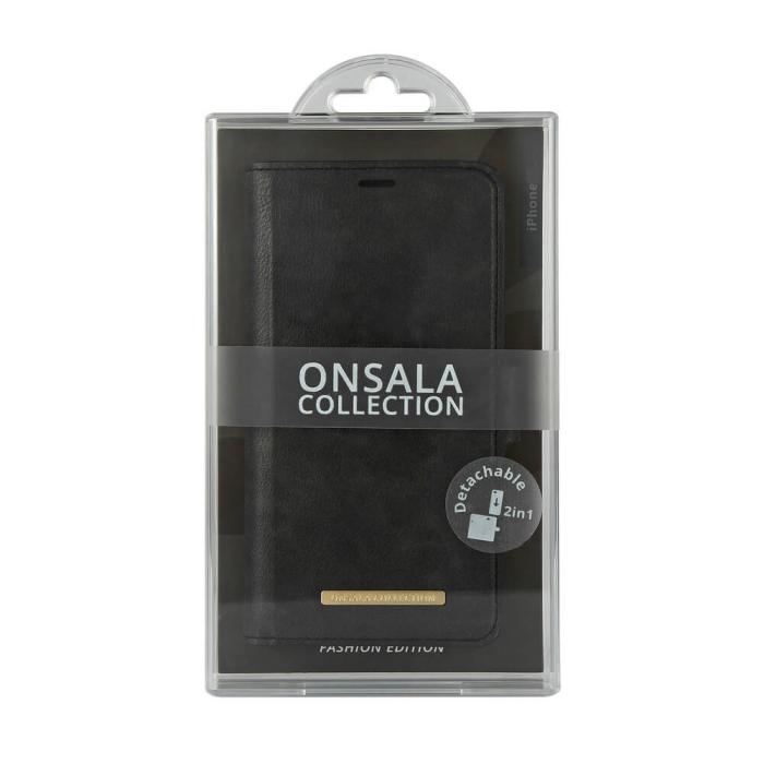 Bild 2, Onsala ONSALA iPhone 12 Pro Max 2in1 Magnet Fodral / Skal Midnight Black - Teknikhallen.se