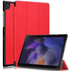  Samsung Galaxy Tab A8 10.5 (2021) Fodral Premium Tri-Fold R&ouml;d - Teknikhallen.se