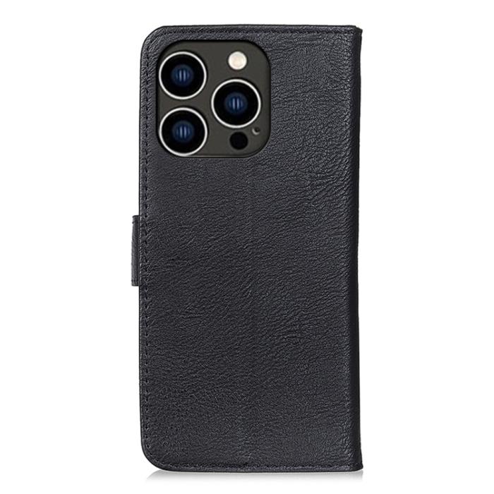 Bild 3, KHAZNEH KHAZNEH iPhone 15 Pro Fodral Läder Svart - Teknikhallen.se