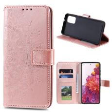  Samsung Galaxy S20 FE - Mandala Fodral - Ros&eacute;guld - Teknikhallen.se