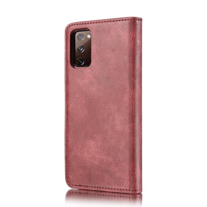 Bild 4, DG.MING Samsung Galaxy S20 FE - DG.MING 2in1 Magnet Fodral - Vinröd - Teknikhallen.se