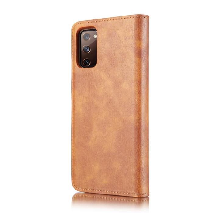 Bild 4, DG.MING Samsung Galaxy S20 FE - DG.MING 2in1 Magnet Fodral - Brun - Teknikhallen.se