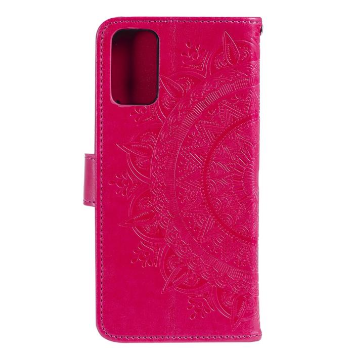 Bild 3,  Samsung Galaxy S20 FE - Mandala Fodral - Rosa - Teknikhallen.se