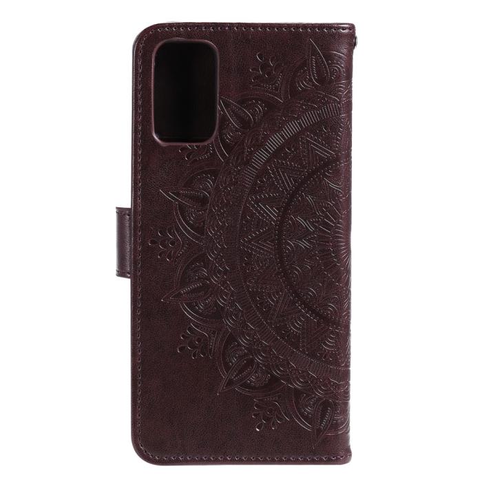 Bild 3,  Samsung Galaxy S20 FE - Mandala Fodral - Brun - Teknikhallen.se