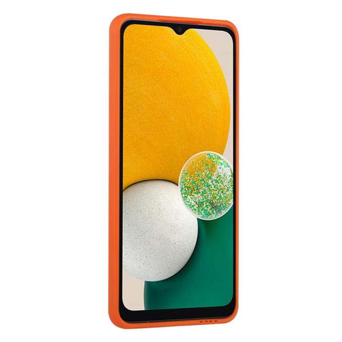 Bild 4,  Samsung Galaxy A53 5G Skal TPU Kortfack Orange - Teknikhallen.se