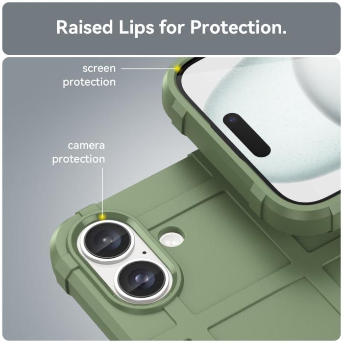 Bild 3,  iPhone 16 Skal Robust Grön - Teknikhallen.se