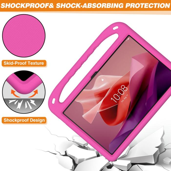 Bild 5,  Lenovo Tab P12 Skal EVA För Barn Rosa - Teknikhallen.se