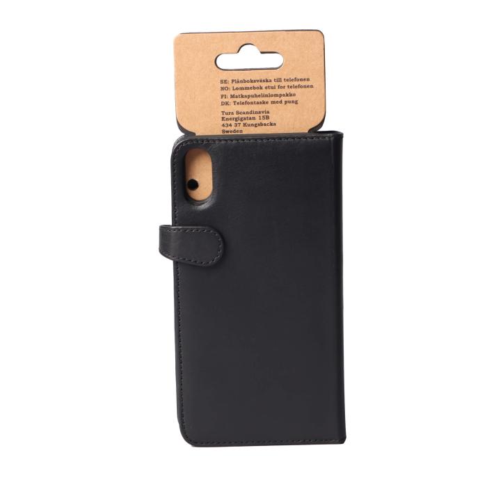 Bild 7, Buffalo Buffalo iPhone Xs Max Fodral 2in1 Äkta Läder Svart - Teknikhallen.se