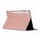  Samsung Galaxy Tab S7 Plus / Tab S8 Plus Fodral Case Stand Roséguld - Teknikhallen.se