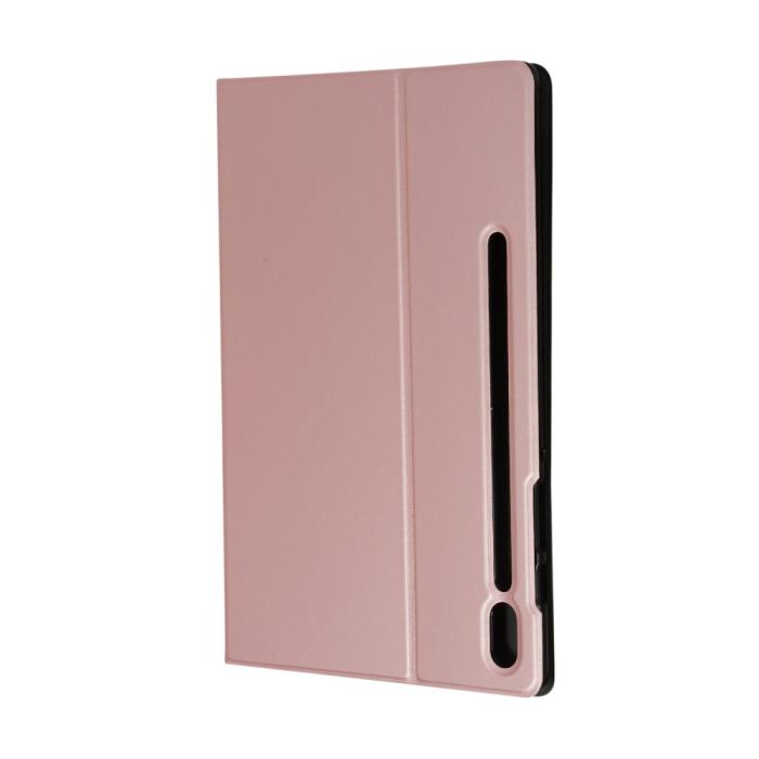 Bild 2,  Samsung Galaxy Tab S7 Plus / Tab S8 Plus Fodral Case Stand Roséguld - Teknikhallen.se