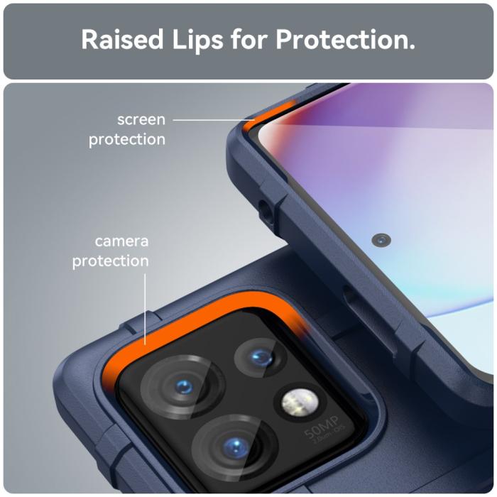 Bild 6,  Motorola Edge 40 Pro 5G Skal Robust Blå - Teknikhallen.se