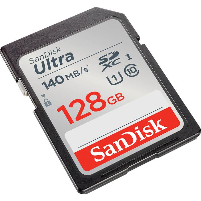 Bild 3, SanDisk SanDisk SDXC Ultra 128GB 140MB/s Minneskort - Teknikhallen.se