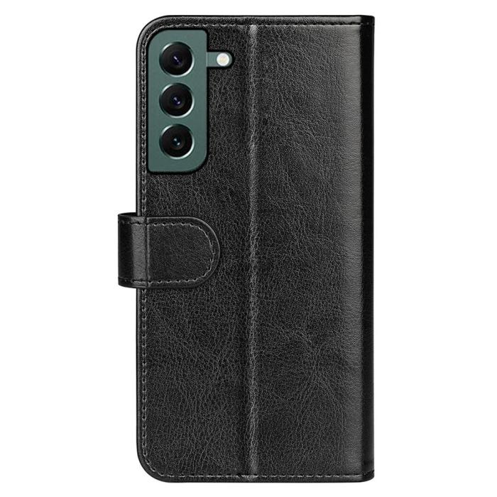 Bild 6,  Samsung Galaxy S23 Plus Fodral Crazy Horse Svart - Teknikhallen.se