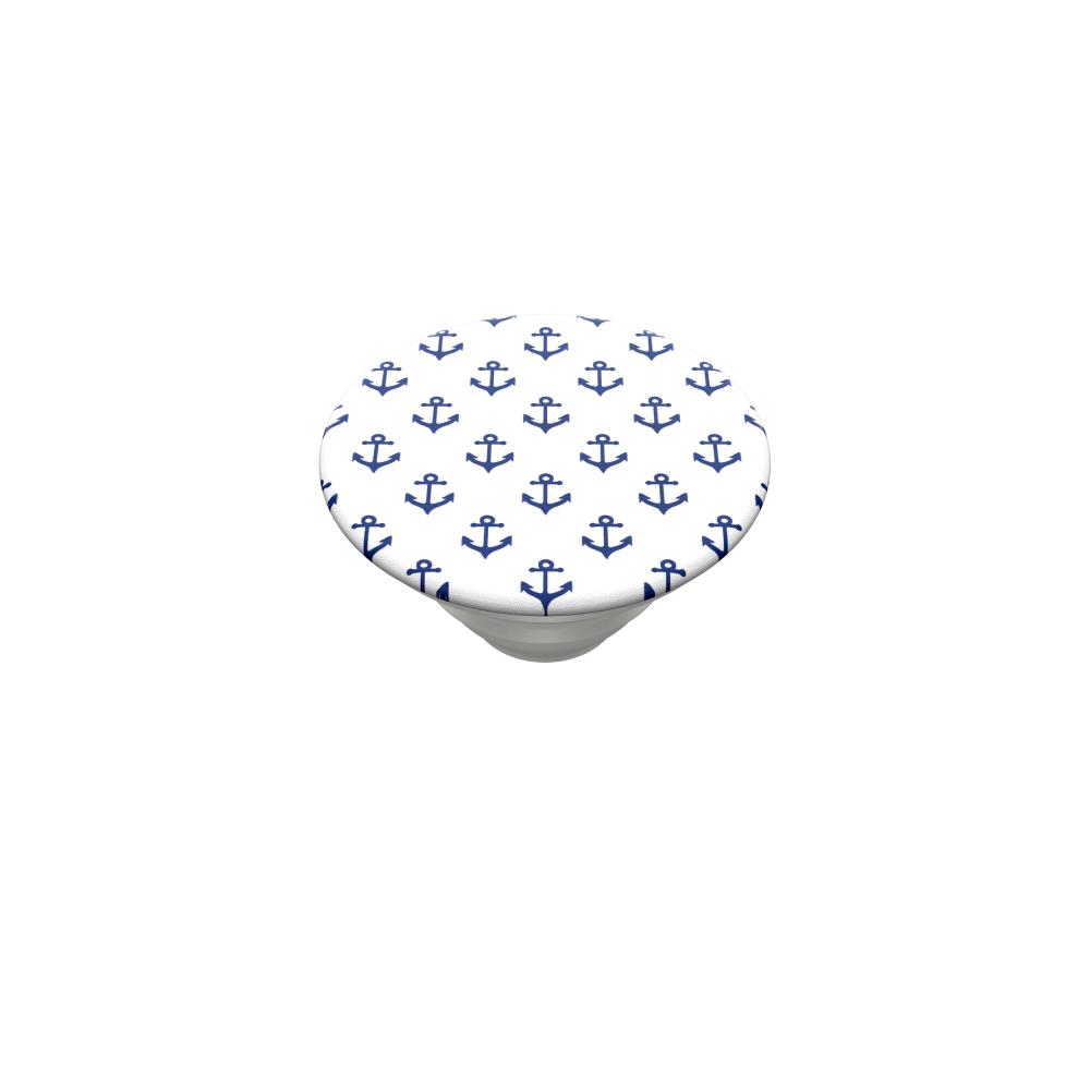 PopSockets PopSockets Avtagbart Grip med Ställfunktion Anchors Away White - Teknikhallen.se