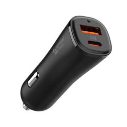 Spigen Spigen 50W Billaddare USB-C/USB-A ArcStation Svart - Teknikhallen.se