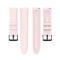  Silikon Armband Smartwatch (22 mm) Ljus Rosa - Teknikhallen.se
