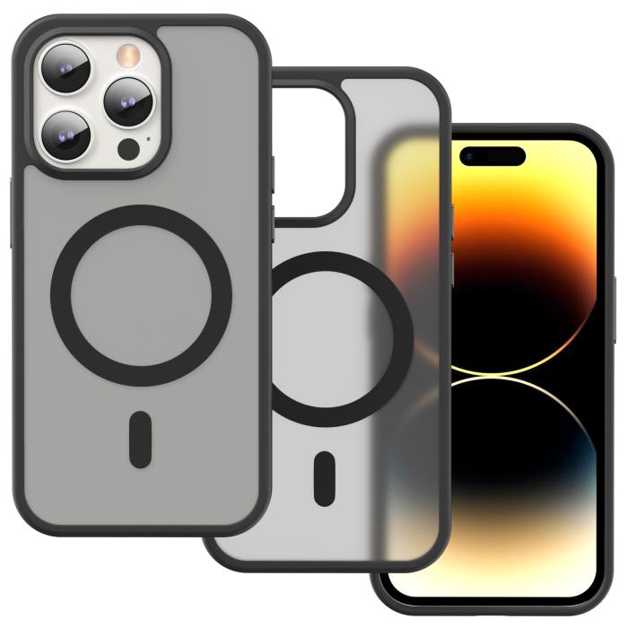 Bild 2, ColorPop ColorPop iPhone 14 Pro Max Skal CH MagSafe Matt Svart - Teknikhallen.se