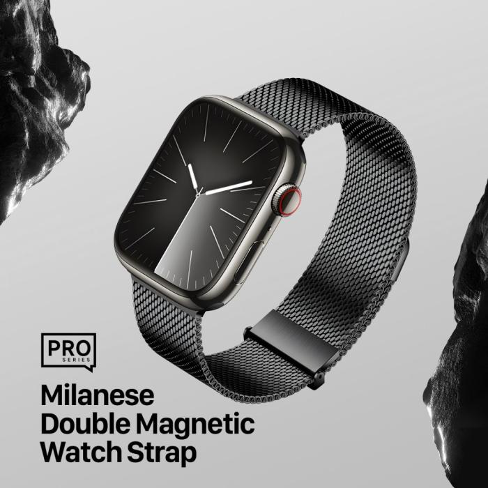 Bild 2, DUX DUCIS DUX DUCIS Apple Watch 42/44/45/46/49 mm Armband Milanese Pro - Teknikhallen.se