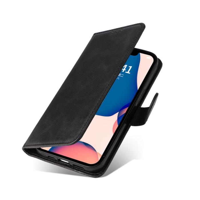 Bild 3,  iPhone 14 Pro Fodral Flip Läder Svart - Teknikhallen.se
