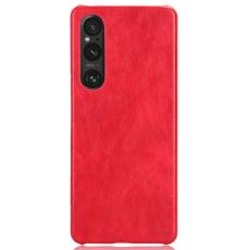  Sony Xperia 1 V Skal Slim L&auml;der R&ouml;d - Teknikhallen.se
