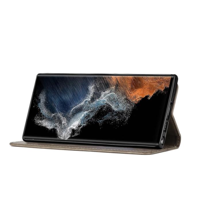 Bild 5,  Samsung Galaxy S23 Ultra Fodral Med Tryck Grå - Teknikhallen.se
