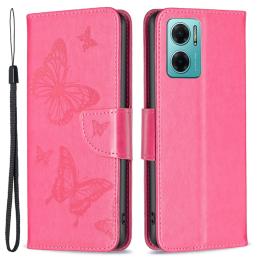  Xiaomi Redmi 10 5G Fodral Butterfly Rosa - Teknikhallen.se