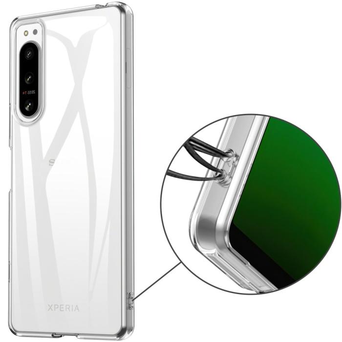 Bild 2,  Sony Xperia 5 IV Skal Transparent TPU - Teknikhallen.se