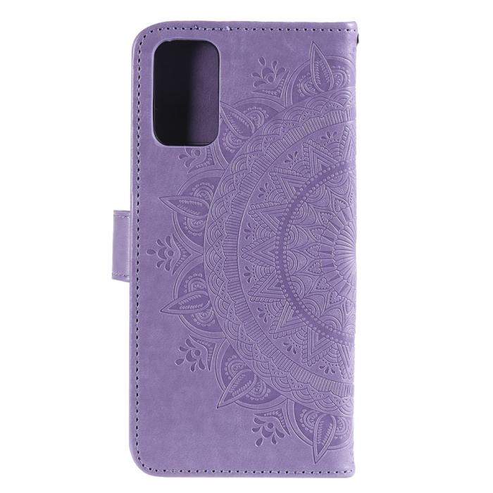 Bild 3,  Samsung Galaxy S20 FE - Mandala Fodral - Lila - Teknikhallen.se