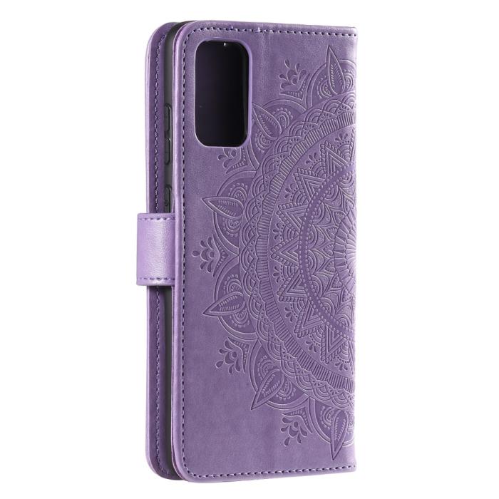 Bild 5,  Samsung Galaxy S20 FE - Mandala Fodral - Lila - Teknikhallen.se